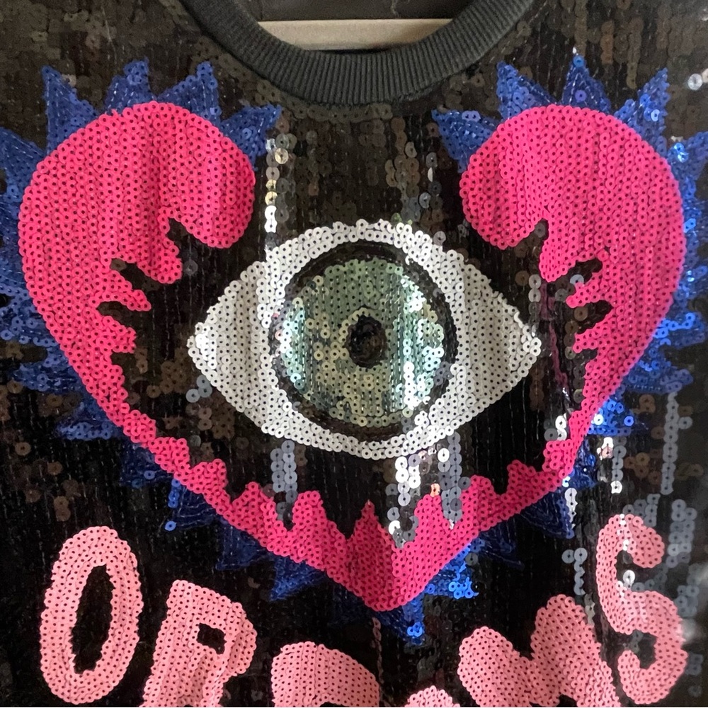 Sequined Dreams and Screams top - Picture 5 of 11